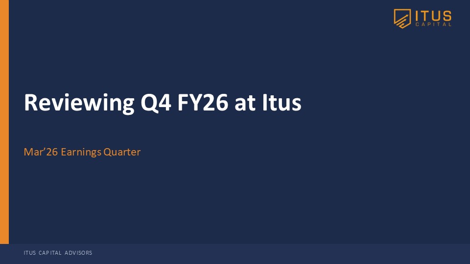 Portfolio Review – 4Q FY26