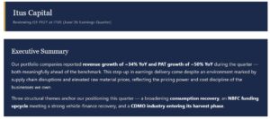 Portfolio Review - 1Q FY27 11 1q FY27
